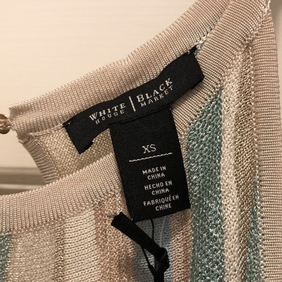 NWT WHBM Sheer Shimmer Tank - Picture 6 of 7